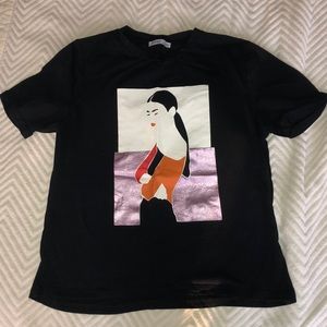 Black Graphic T-shirt